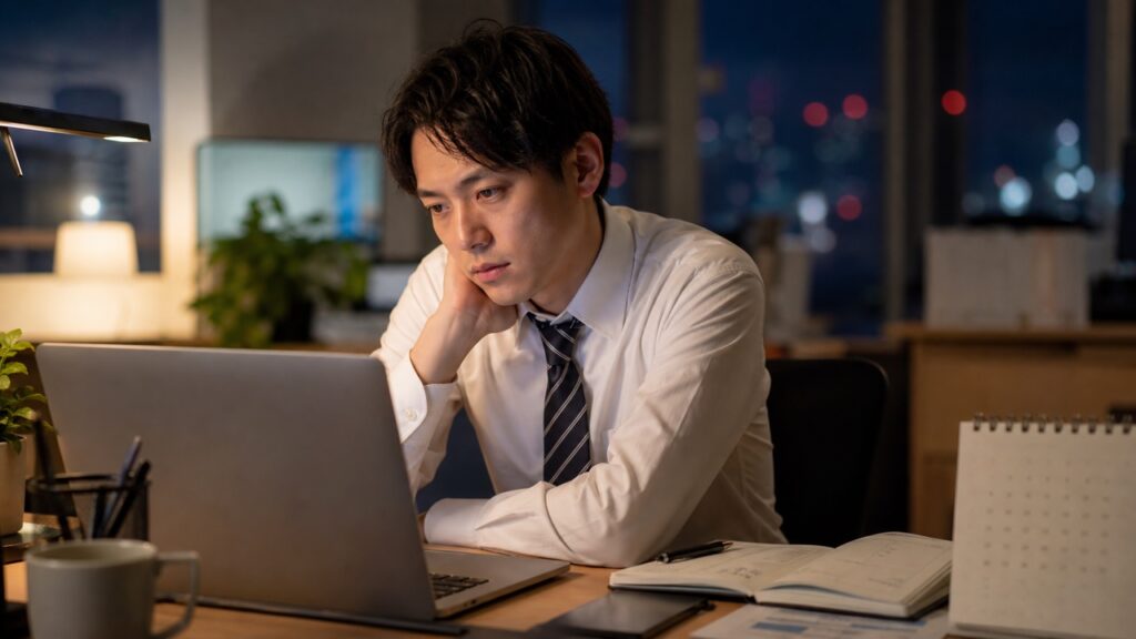 転職エージェントを使って働き方を見直す社畜会社員