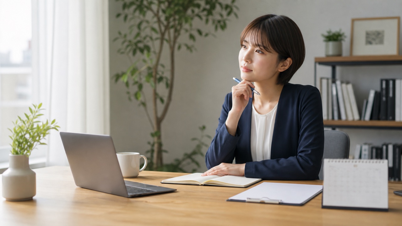 仕事で大失敗した後に再発防止と今後の働き方を考える会社員