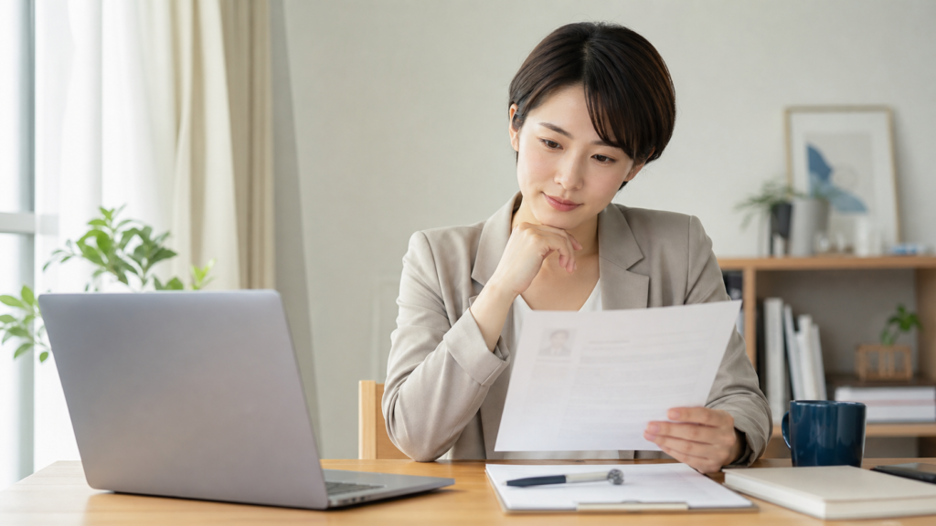 試用期間退職を履歴書に書くか悩む転職者