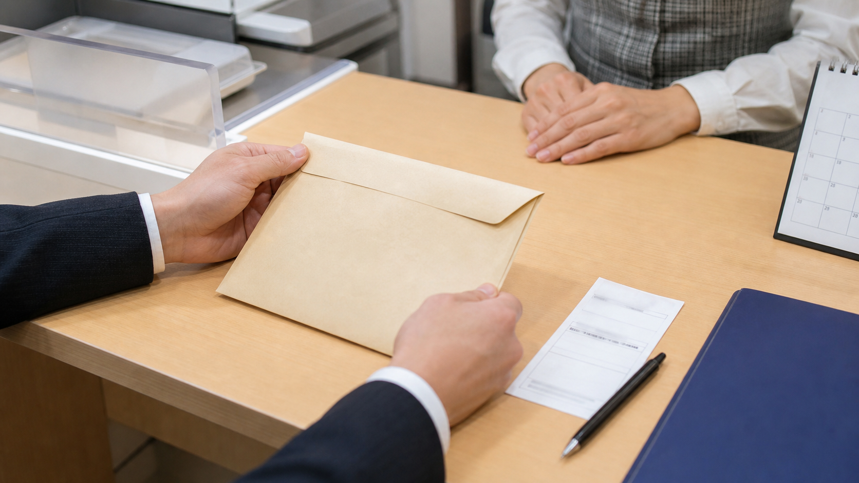 退職届を会社宛てに郵送して控えを残す準備