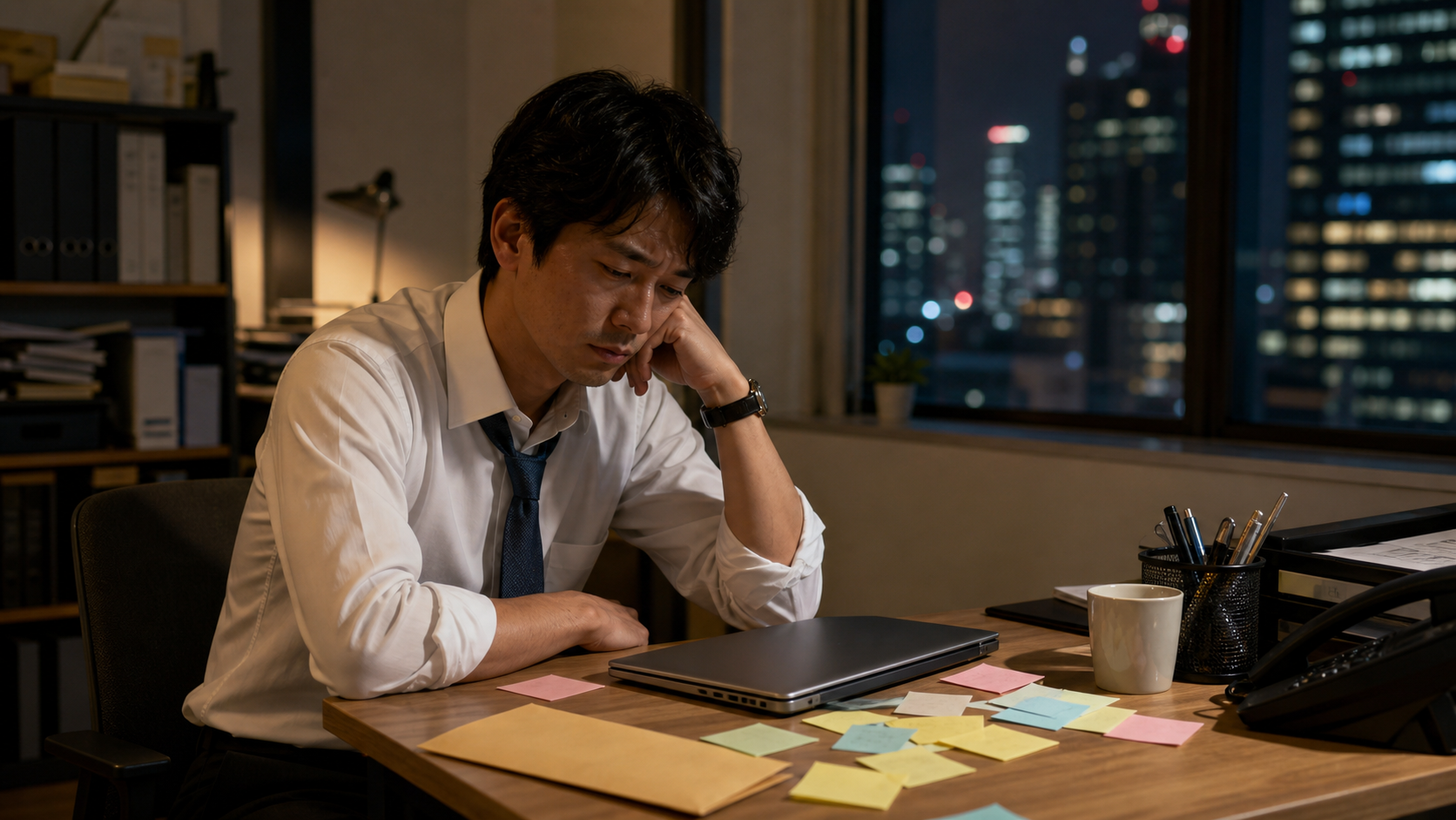 仕事を辞める勇気を止める心理ブレーキに悩む会社員