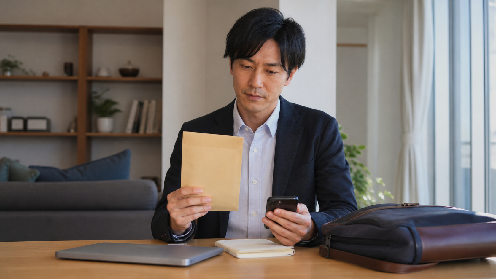 パワハラ退職が会社都合になるか離職票を確認する会社員