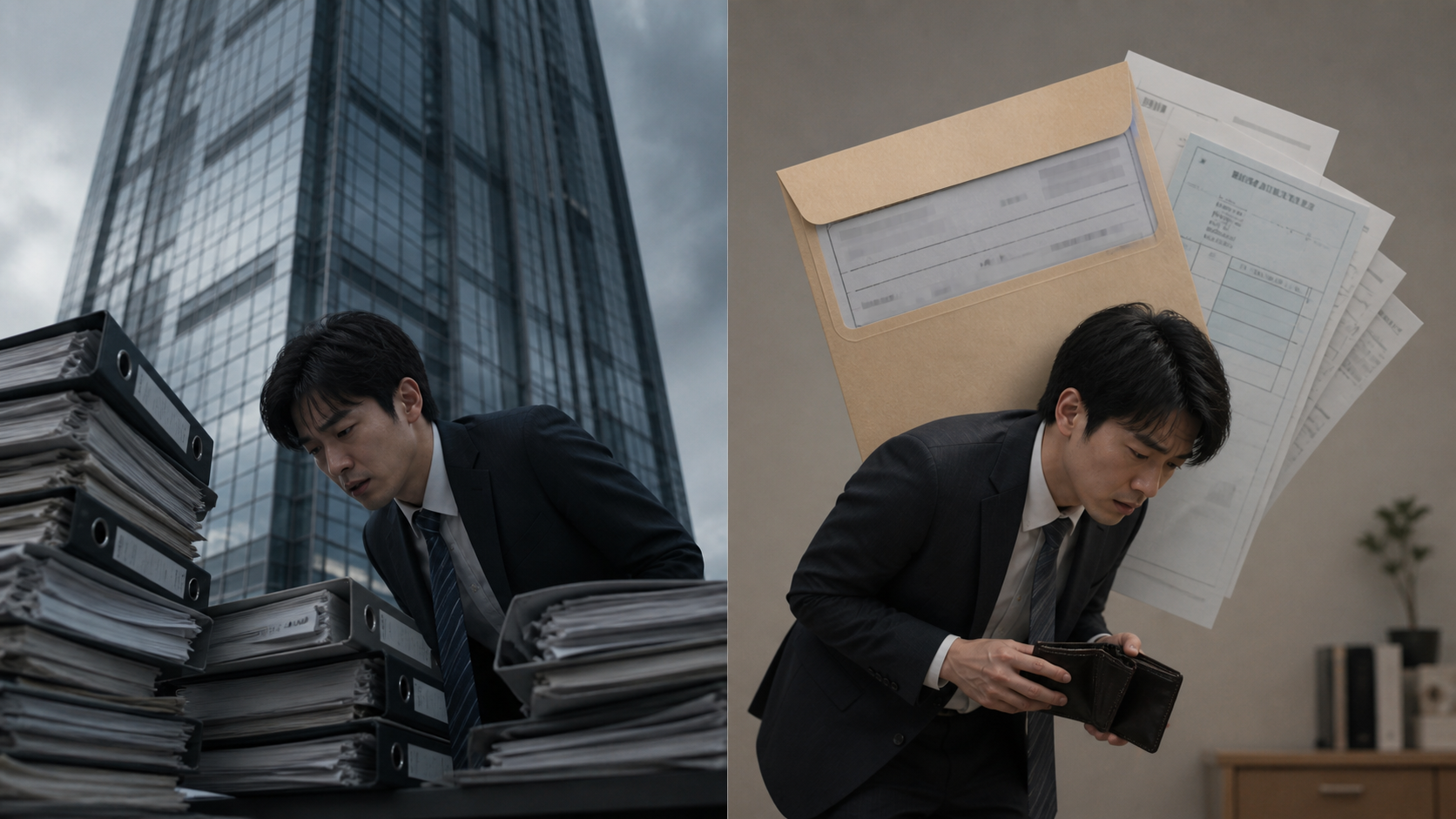 corporate slaveとwage slaveの意味の違いを表す会社員