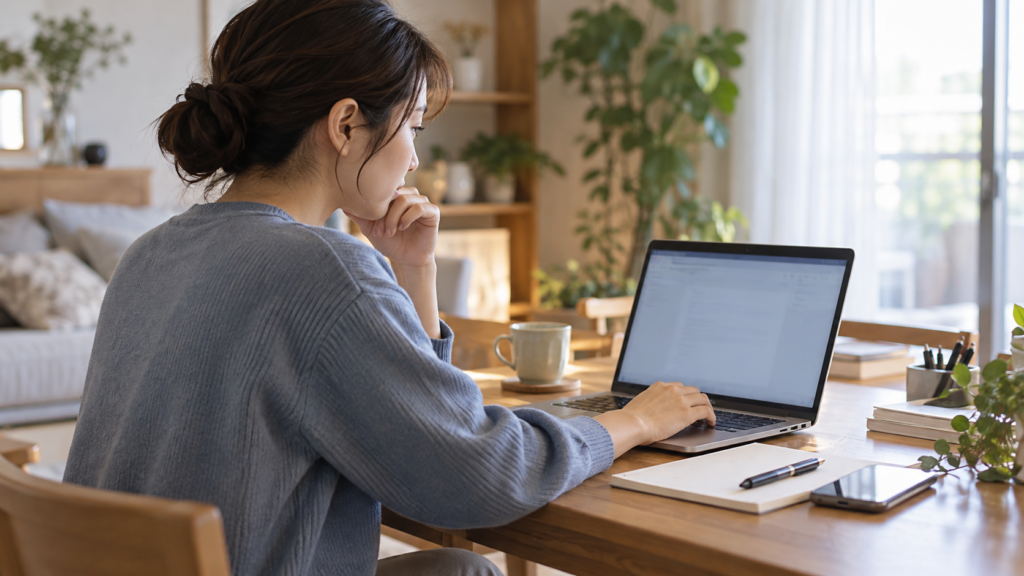 給与の差額について会社へ問い合わせを作成する働き手