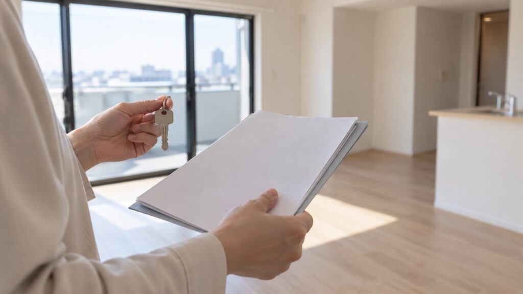 賃貸住宅の初期費用を確認する手元
